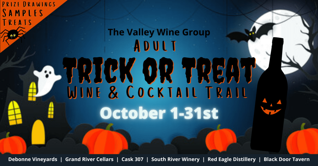 VWG Adult Trick or Treat Wine Cocktail Trail 1