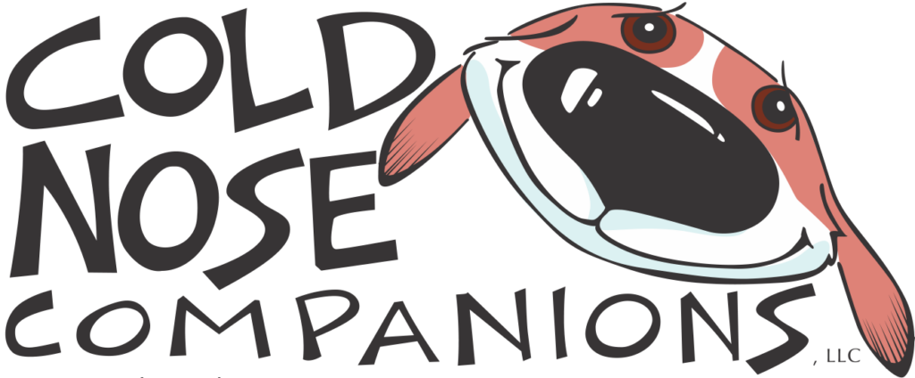 cold nose logo color vectored