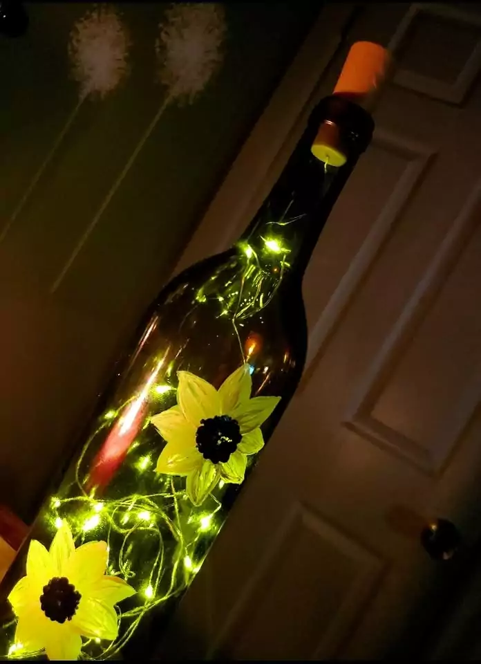Wine Lamp